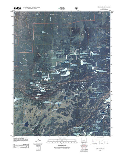 Mesa Lakes, CO (2011, 24000-Scale) Preview 1