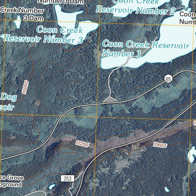 Mesa Lakes, CO (2011, 24000-Scale) Preview 2