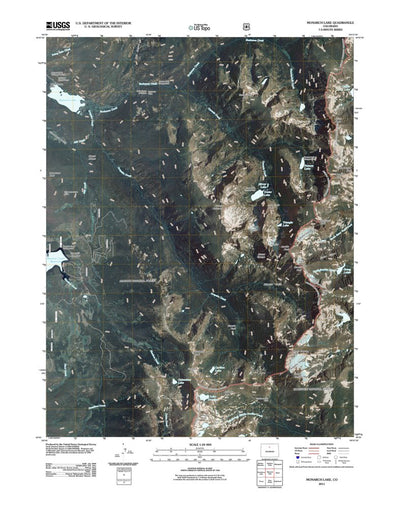 Monarch Lake, CO (2011, 24000-Scale) Preview 1