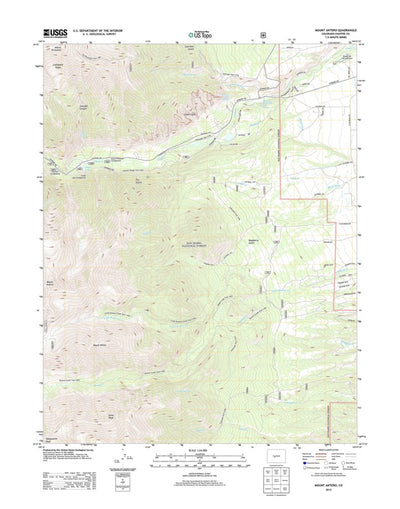 Mount Antero, CO (2013, 24000-Scale) Preview 1