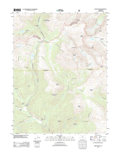 Mount Evans, CO (2013, 24000-Scale) Preview 1