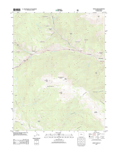 Mount Logan, CO (2013, 24000-Scale) Preview 1
