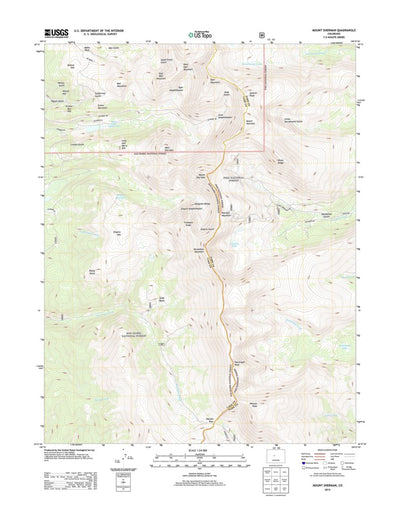 Mount Sherman, CO (2013, 24000-Scale) Preview 1