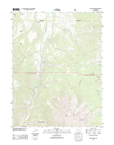 Mount Sopris, CO (2013, 24000-Scale) Preview 1