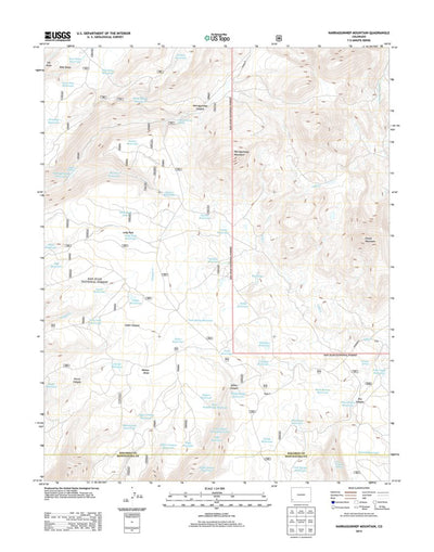 Narraguinnep Mountain, CO (2013, 24000-Scale) Preview 1