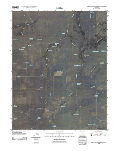 North Rattlesnake Butte, CO (2010, 24000-Scale) Preview 1