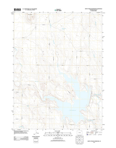 North Sterling Reservoir, CO (2013, 24000-Scale) Preview 1