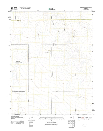 North Of Brandon, CO (2013, 24000-Scale) Preview 1
