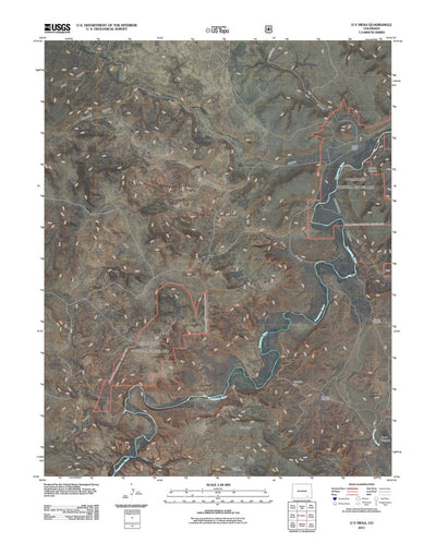 O V Mesa, CO (2011, 24000-Scale) Preview 1