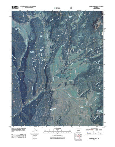 Oakbrush Ridge, CO (2011, 24000-Scale) Preview 1