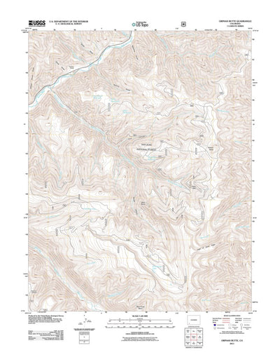 Orphan Butte, CO (2011, 24000-Scale) Preview 1
