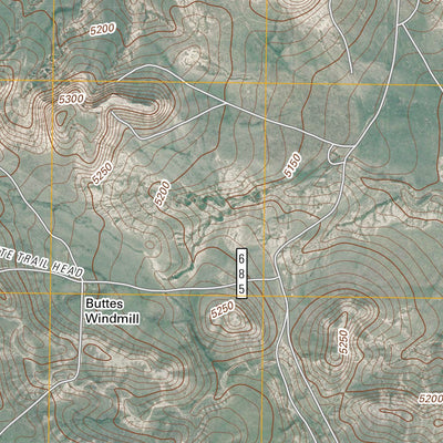 Pawnee Buttes, CO (2011, 24000-Scale) Preview 3