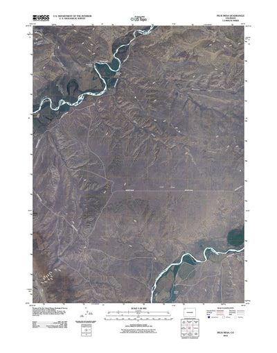 Peck Mesa, CO (2010, 24000-Scale) Preview 1