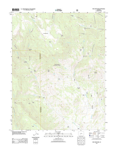 Pine Cone Knob, CO (2013, 24000-Scale) Preview 1