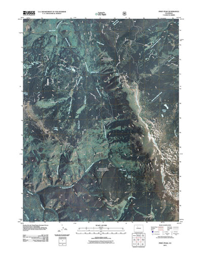 Piney Peak, CO (2011, 24000-Scale) Preview 1