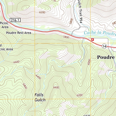 Poudre Park, CO (2013, 24000-Scale) Preview 2