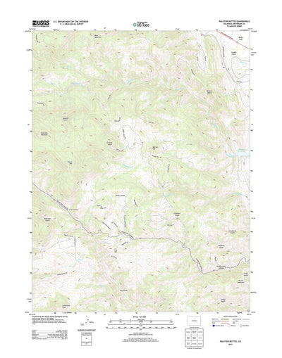 Ralston Buttes, CO (2013, 24000-Scale) Preview 1