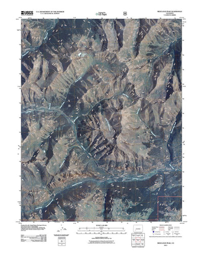 Redcloud Peak, CO (2011, 24000-Scale) Preview 1