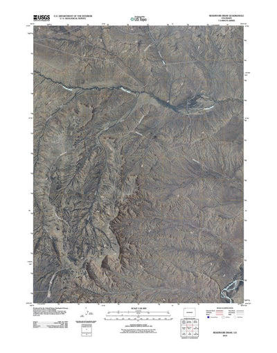 Reservoir Draw, CO (2010, 24000-Scale) Preview 1