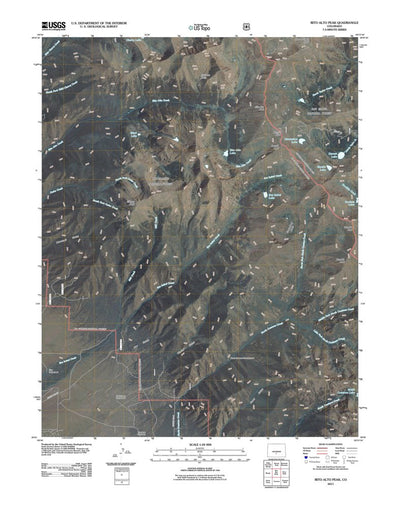 Rito Alto Peak, CO (2011, 24000-Scale) Preview 1