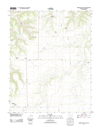 Robbers Roost Canyon, CO (2013, 24000-Scale) Preview 1