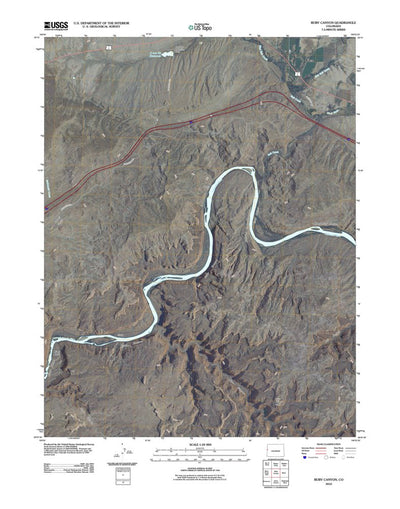 Ruby Canyon, CO (2010, 24000-Scale) Preview 1