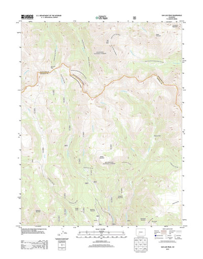 San Luis Peak, CO (2013, 24000-Scale) Preview 1
