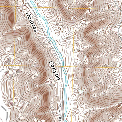 Secret Canyon, CO (2011, 24000-Scale) Preview 3
