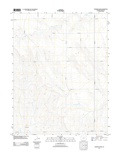 Sevenmile Ranch, CO (2013, 24000-Scale) Preview 1