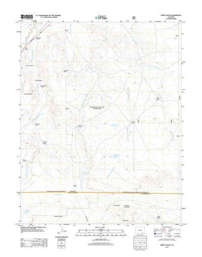 Sheep Canyon, CO (2013, 24000-Scale) Preview 1