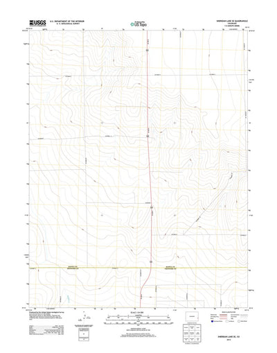 Sheridan Lake SE, CO (2013, 24000-Scale) Preview 1