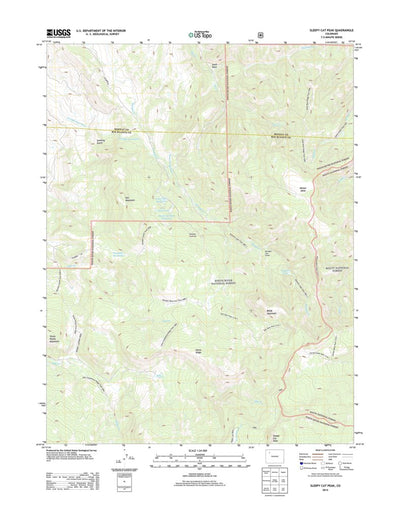 Sleepy Cat Peak, CO (2013, 24000-Scale) Preview 1