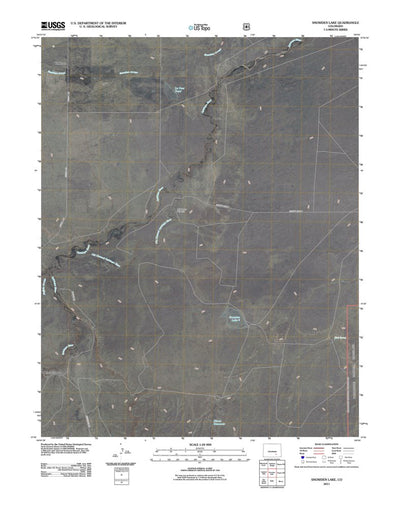 Snowden Lake, CO (2011, 24000-Scale) Preview 1