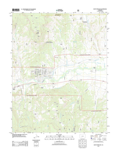 South Fork East, CO (2013, 24000-Scale) Preview 1