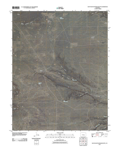 South Rattlesnake Butte, CO (2010, 24000-Scale) Preview 1