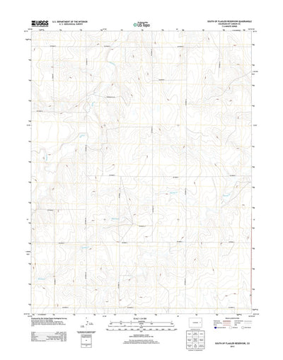 South Of Flagler Reservoir, CO (2013, 24000-Scale) Preview 1