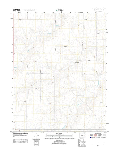South Of Seibert, CO (2013, 24000-Scale) Preview 1