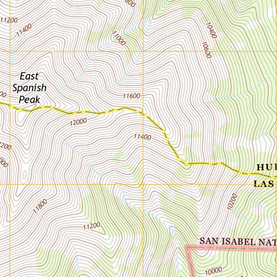Spanish Peaks, CO (2013, 24000-Scale) Preview 3