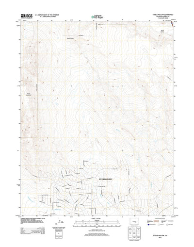 Steele Hollow, CO (2013, 24000-Scale) Preview 1