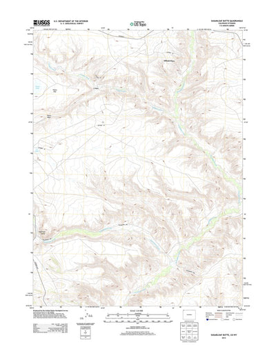 Sugarloaf Butte, CO-WY (2013, 24000-Scale) Preview 1