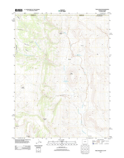 Table Mountain, CO-WY (2013, 24000-Scale) Preview 1