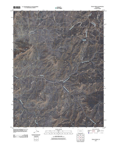 Texas Creek, CO (2010, 24000-Scale) Preview 1
