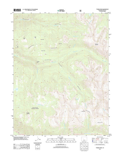 Thimble Rock, CO (2013, 24000-Scale) Preview 1