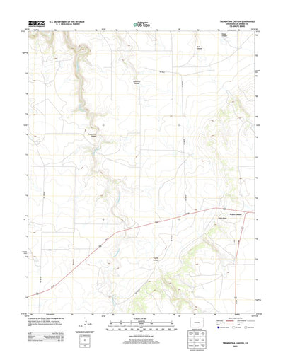 Trementina Canyon, CO (2013, 24000-Scale) Preview 1