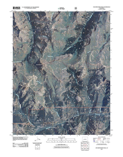 Uncompahgre Peak, CO (2011, 24000-Scale) Preview 1
