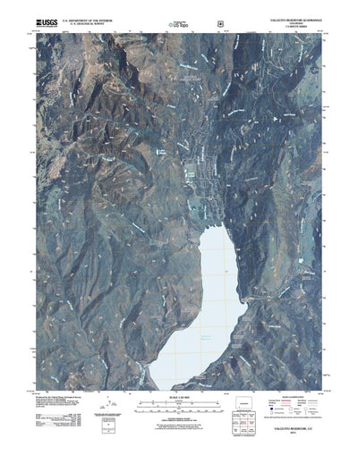 Vallecito Reservoir, CO (2011, 24000-Scale) Preview 1