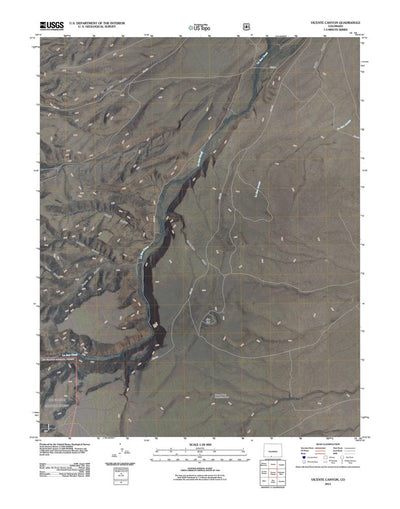 Vicente Canyon, CO (2011, 24000-Scale) Preview 1