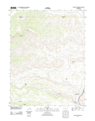 Wagon Track Ridge, CO (2013, 24000-Scale) Preview 1