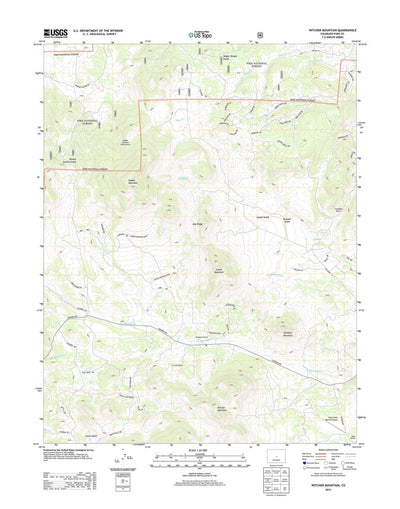 Witcher Mountain, CO (2013, 24000-Scale) Preview 1