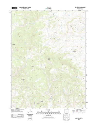 Wolf Mountain, CO (2013, 24000-Scale) Preview 1